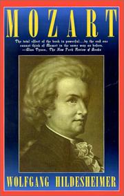 Cover of Mozart by Wolfgang Hildesheimer