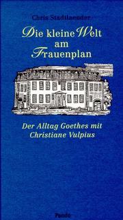 Front cover of "Die kleine Welt" am Frauenplan by Chris Stadtlaender