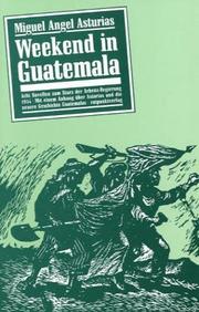 Cover of Week-end en Guatemala by Miguel Ángel Asturias
