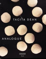 Front cover of Tacita Dean by Tacita Dean
