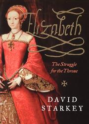 Cover of Elizabeth by David Starkey