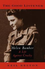 Front cover of The good listener by Neil Belton