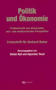 Front cover of Politik und Ökonomie by Gerhard Huber