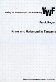 Front cover of Kreuz und Halbmond in Tanzania by Frank Roger