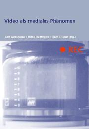 Front cover of REC-- Video als mediales Phänomen by Ralf Adelmann