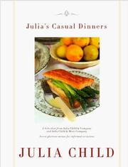 Front cover of Julia's casual dinners by Julia Child