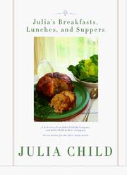 Front cover of Julia's breakfasts, lunches, and suppers by Julia Child