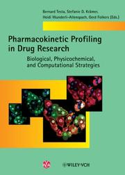 Front cover of Pharmacokinetic profiling in drug research by Bernard Testa