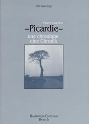 Cover of Picardie by Garnier, Pierre