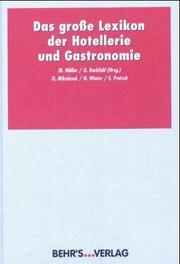 Front cover of Das Grosse Lexikon der Gastronomie by Unknown