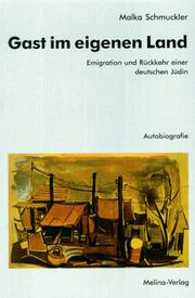 Cover of Gast im eigenen Land by Malka Schmuckler
