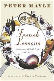 Cover of French Lessons by Peter Mayle