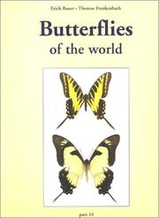 Front cover of Butterflies of the World by Erich Bauer