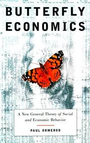Cover of Butterfly Economics by Paul Ormerod
