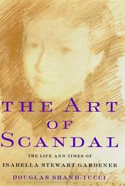 Cover of The Art of Scandal by Douglass Shand-Tucci