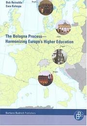 Cover of The Bologna process by Bob Reinalda