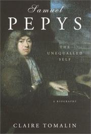 Cover of Samuel Pepys by Claire Tomalin