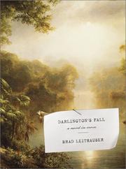 Cover of Darlington's Fall by Brad Leithauser