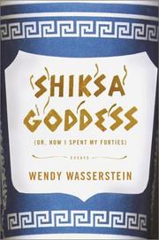 Cover of Shiksa Goddess by Wendy Wasserstein