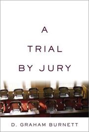 Cover of A Trial by Jury by D. Graham Burnett