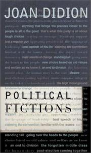 Front cover of Political fictions by Joan Didion