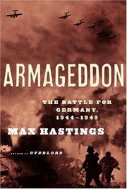 Cover of Armageddon by Max Hastings