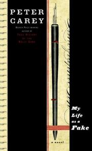 Front cover of My life as a fake by Peter Carey