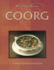 Cover of Cuisine from Coorg by Ranee Vijaya Kuttaiah