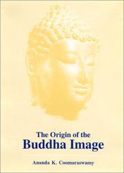 Front cover of origin of the Buddha Image by Ananda Coomaraswamy