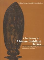Front cover of Dictionary of Chinese Buddhist Terms by William Edward Soothill