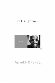 Cover of C.L.R. James by Farrukh Dhondy