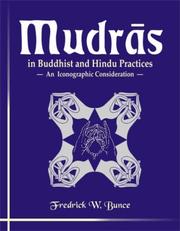 Front cover of Mudrās in Buddhist and Hindu practices by Fredrick W. Bunce