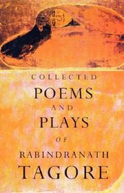 Front cover of Collected poems and plays of Rabindranath Tagore by Rabindranath Tagore