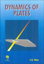Front cover of Dynamics of Plates by J. S. Rao