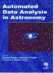 Cover of Automated Data Analysis in Astronomy by R. Gupta