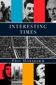 Cover of Interesting times by Eric Hobsbawm