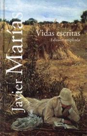Cover of Vidas escritas by Javier Marías