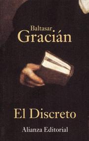 Front cover of El discreto by Baltasar Gracián y Morales
