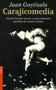Front cover of Carajicomedia by Juan Goytisolo