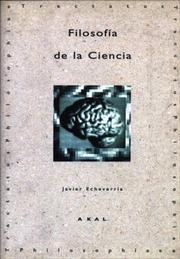 Front cover of Filosofía de la ciencia by Javier Echeverría