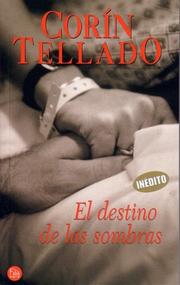 Front cover of El destino de las sombras by Corín Tellado