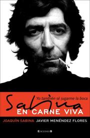Front cover of Sabina en carne viva by Joaquín Sabina