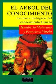 Cover of El arbol del conocimiento by Humberto R. Maturana