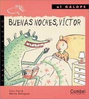 Front cover of BUENAS NOCHES, VÍCTOR by Lluis Farre