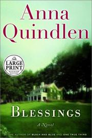 Cover of Blessings by Anna Quindlen