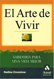 Cover of El arte de vivir by Nadine Crenshaw