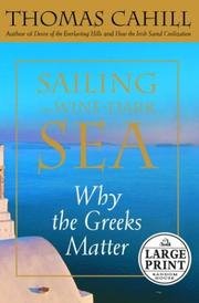 Cover of Sailing the wine-dark sea by Thomas Cahill
