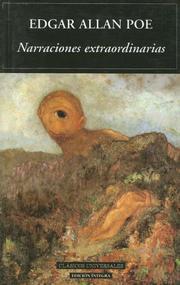 Front cover of Narraciones Extraordinarias (Cask of Amontillado / Descent Into the Maelstrom / Murders in the Rue Morgue / Mystery of Marie Roget / Tell-Tale Heart) by Edgar Allan Poe