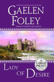 Cover of Lady of desire by Gaelen Foley