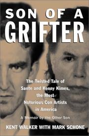 Cover of Son of a grifter by Kent Walker